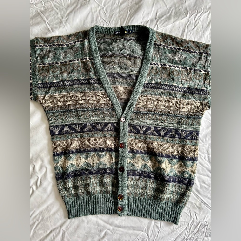 Vintage grandpa cardigan